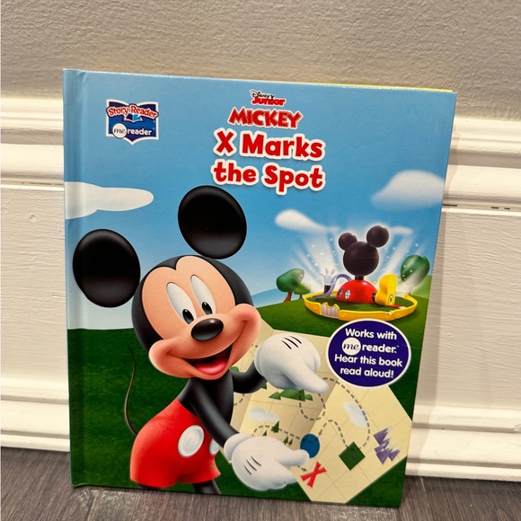 Disney Other - Disney Mickey X Marks the Spot - Hardcover Reading Book Kids Toddler
